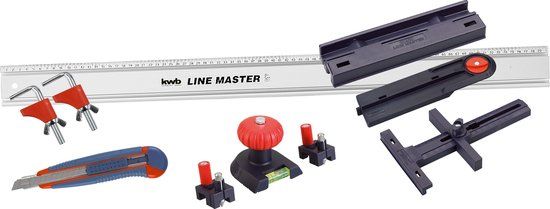 kwb LineMaster – Zaaghulpstukken set - 10-delig