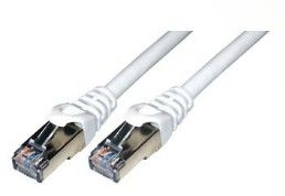 MCL FCC6BM-10M/W - Netwerkkabel - 10 m - Wit