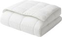 TOISON D'OR Couette chaude duvet et plumes Coton 200x200 cm