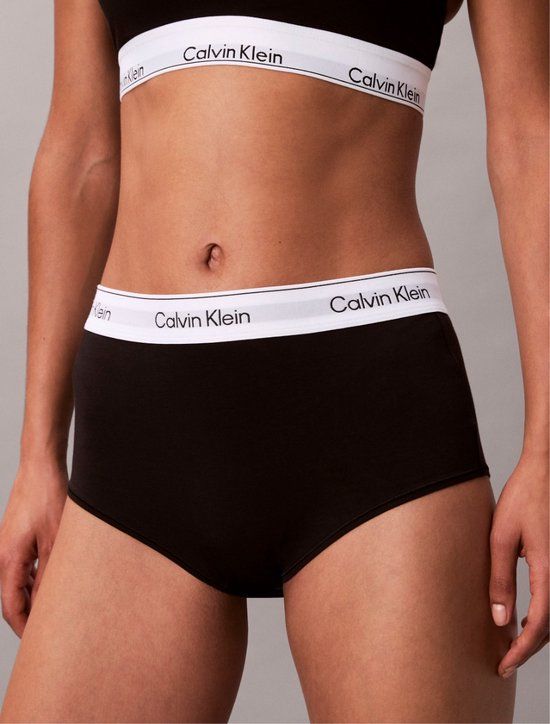 Calvin Klein Boyshort Dames Onderbroek Zwart M