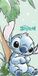 Stitch serviette de plage vert 70 x 140 cm Coton