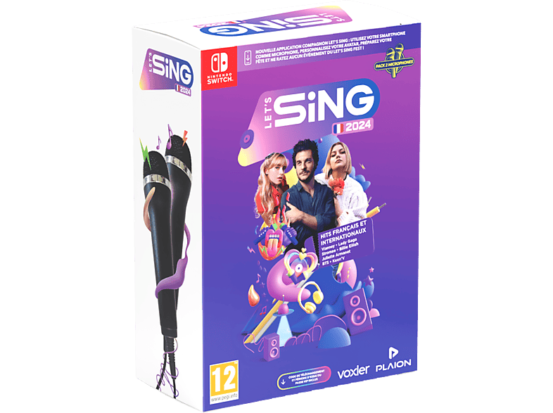 Koch Media Let's Sing 2024 Hits Français Et Internationaux + 2 Micro Fr Switch