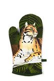 Excelsa Leopard Ovenhandschoen, eenheidsmaat, voering 100% katoen, vulling van polyester