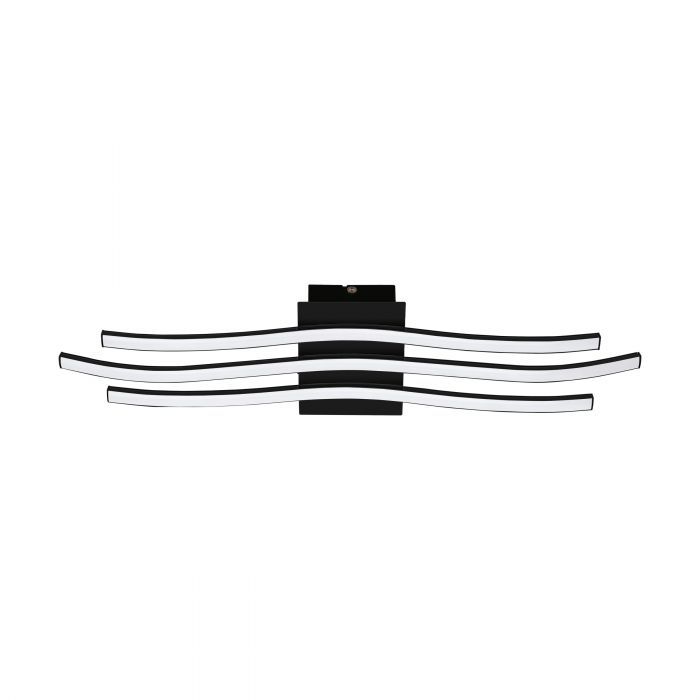 EGLO Roncade 1 Plafondlamp - Zwart - 4.5 cm