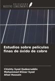 Estudios OmniScriptum SRL Estudios sobre películas finas de óxido de cobre Paperback 56 pagina's