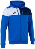 Joma Crew V Sweatshirt Met Rits Blauw 5-6 Ans Garçon