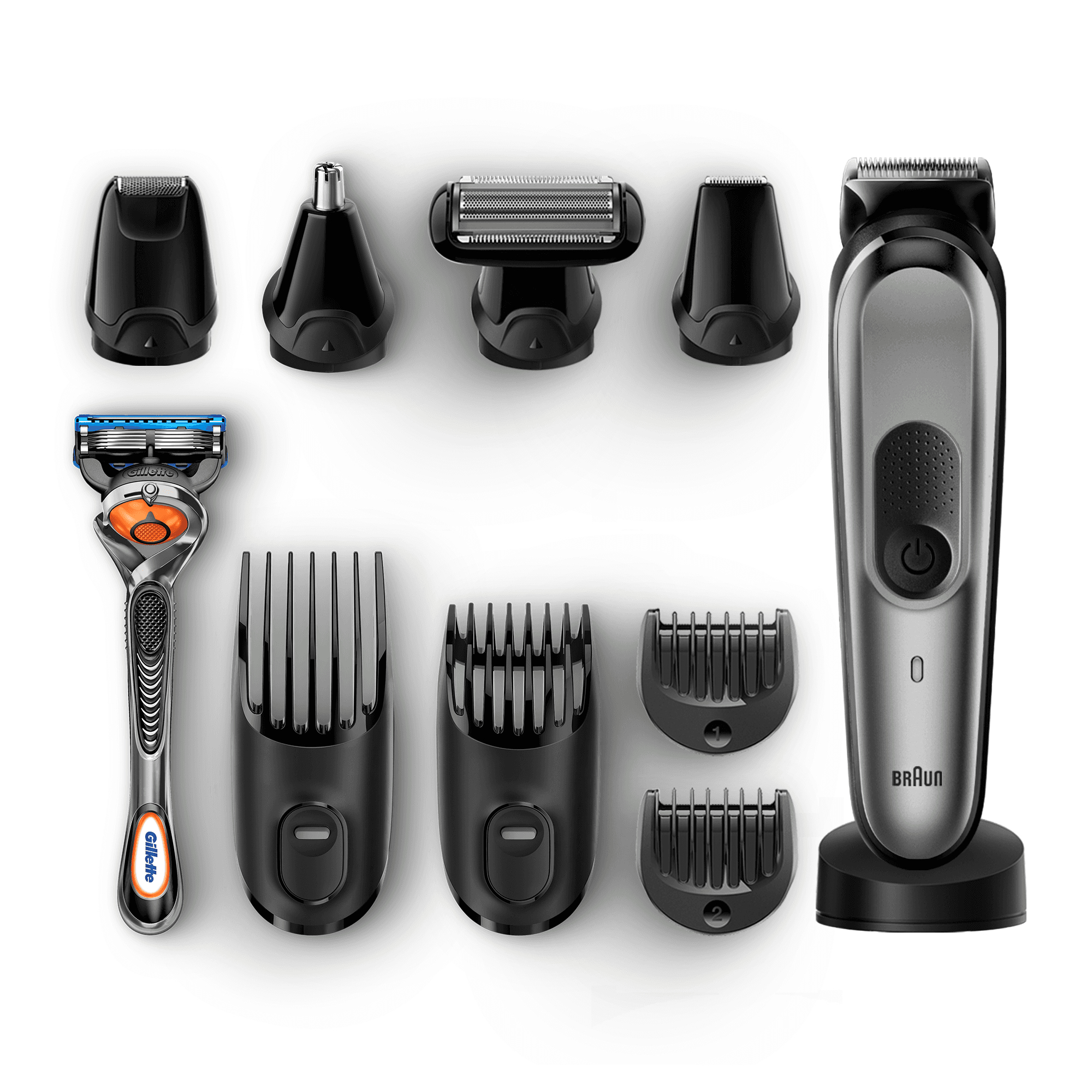 Braun 10-in-1 Alles-in-&#233;&#233;n Trimmer MGK7021 Baardtrimmer Tondeuse Minischeerapparaat Precisietrimmer