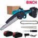 StarTech Elektrische kettingzaag, 20 cm - 21V lithium-ion accu kettingzaag - Automatische ketting smering - Geschikt voor het snoeien van bomen en het zagen van hout - Set met 2 accu's