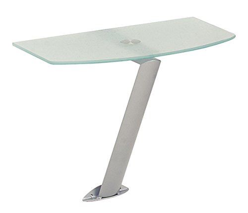 Haku-Möbel Wandconsole - 50 x 30 x 41 cm - Aluminium/Glanzend