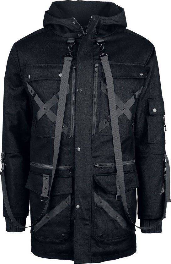 Chemical Black Auden Jacket Mannen Heren Tussenseizoensjas - zwart - XL