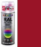 Motip Dupli-Color Spuitbus Acryl Hoogglans - RAL 3002 Karmijnrood