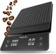 WeighJo Balance de cuisine - Balance numérique - Balance de précision - Barista - Noir