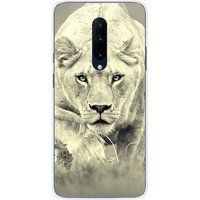 1001 coques OnePlus Siliconen hoesje compatibel met OnePlus 7 Pro Lioness