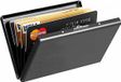 Go Go Gadget - Porte-cartes en acier inoxydable / Porte-cartes de crédit - Noir