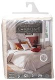 ATMOSPHERA CREATEUR D'INTERIEUR Atmosphera Beddenset VILMA Gewassen Katoen Tweepersoons 260x240 cm Ivoorkleurig