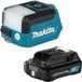 Makita ML 107 DA1 acculamp 12 V max. 200 lm LED + 1x accu 2,0 Ah - zonder oplader