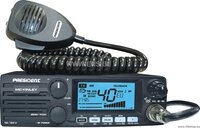 President McKinley CB-Toestel met SSB FM & AM - Zwart