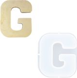 JESMONITE Unicraft Siliconen mal letter g