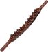 Detailkampioen Premium Rouleau de massage en bois - 31 perles - Bâton de massage de drainage lymphatique - Outil Guasha fait main pour le corps, le dos et les jambes - Relaxation musculaire