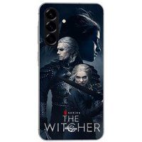 Maniacase Etui Voor Samsung Galaxy A26 the witcher geralt yennefer ciri degen