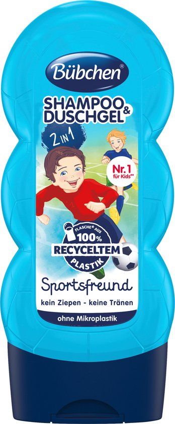 Bübchen 480278 2-in-1 Hair & Body Babyshampoo, 230 ml