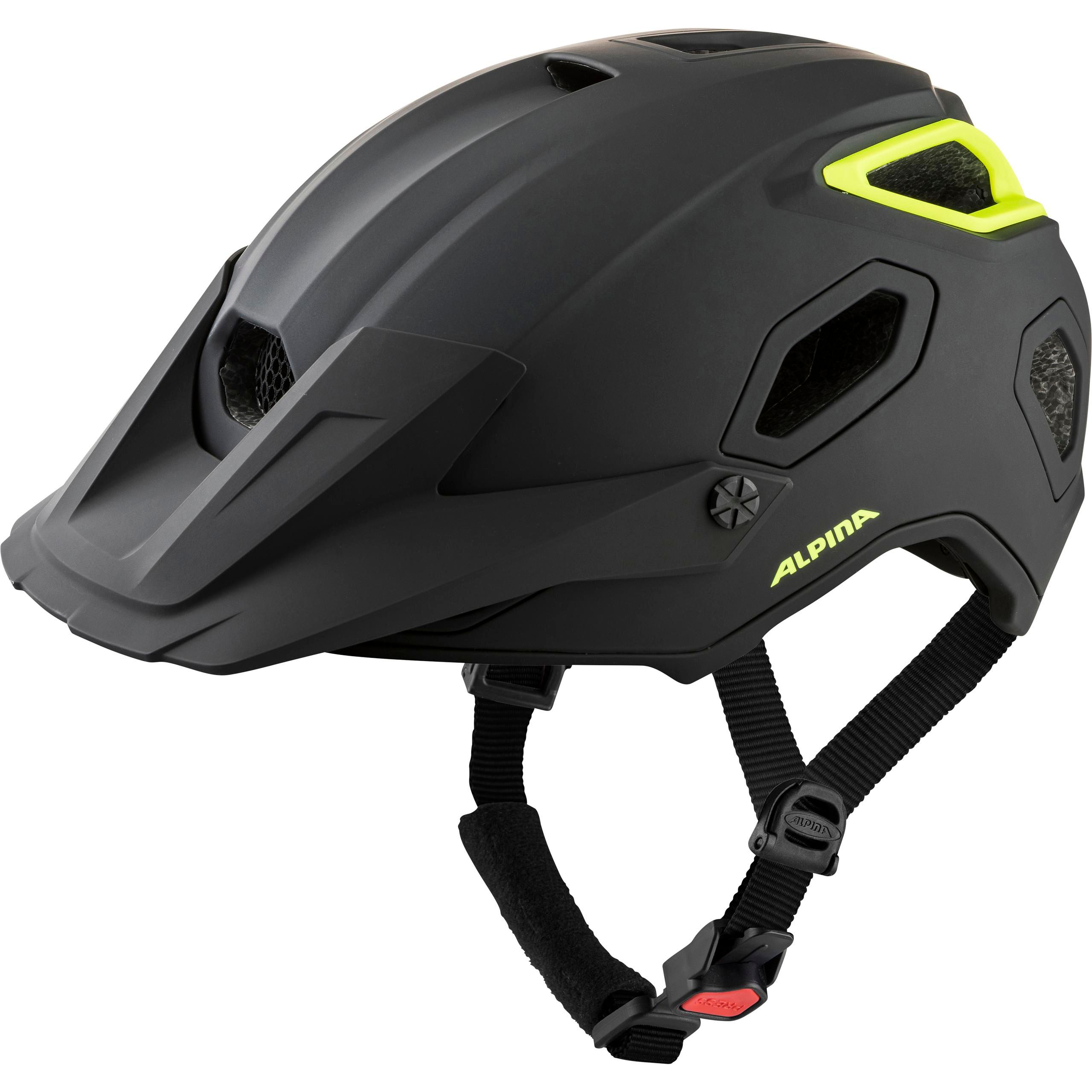 Alpina Comox Fietshelm Zwart/Groen