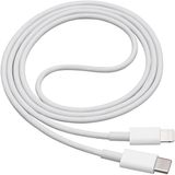 Akyga AK-USB-35 USB-kabel USB-C stekker, Apple Lightning stekker 1.00 m Wit