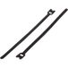 Basetech 98001c378 Velcro cable tie For bundling Hook and loop part (l x w) 200 mm x 7 mm Black 1 piece(s)