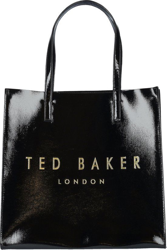 Ted Baker Grote Shopper Dames - Schoudertas - Crinkon - Zwart