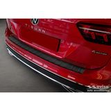 Matzwart Avisa Matzwart RVS Achterbumperprotector compatibel met Volkswagen Tiguan II/Allspace incl. Facelift & R-Line 2016-2020/2020-2024 'Ribs'