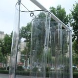 Ibenzoa® Transparant Waterdicht Zeil voor Tuinmeubelen en Buitenruimtes 2,4 x 3 m
