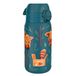 ION8 Lichtgewicht Stalen Kinderwaterfles, 400 ml/13 oz, Zonder Isolatie, Lekvrij, Makkelijk te Openen, Veilige Vergrendeling, Vaatwasserbestendig, Flipdop, Draaggreep, Duurzaam, Rode Pandas
