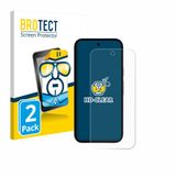 BROTECT - Screenprotector voor Google Pixel 10a (case-friendly) - Folie Beschermfolie transparant 2 Stuks