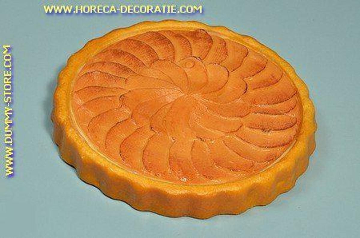 Horeca-decoratie.com Appeltaart 1 - Ø 230 mm - taartdummy