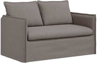 vidaXL Bank Taupe Stof 136 x 82 x 85 cm