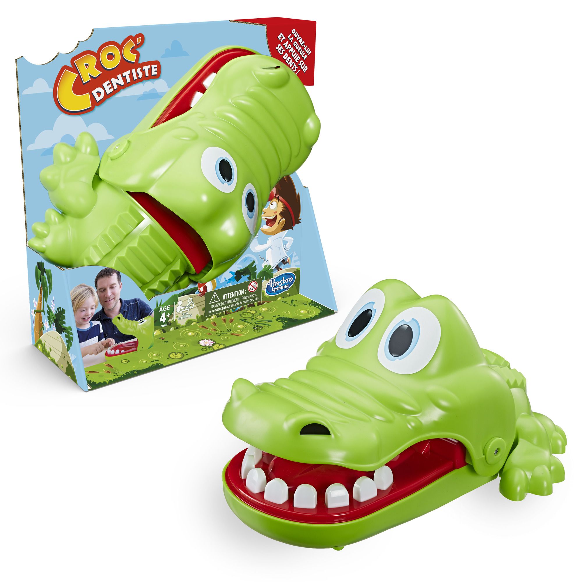 Hasbro Gaming Krokodil met Kiespijn Bordspel