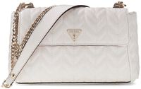GUESS Stacey Convertible Xbody Flap Cream White crème schoudertas