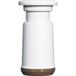 Vacuumsaver Leegpomp, bruin en wit, 9 x 5 x 9 cm