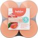 Bolsius True Scents Maxi-Lichtjes - Perzik - 8 Stuks