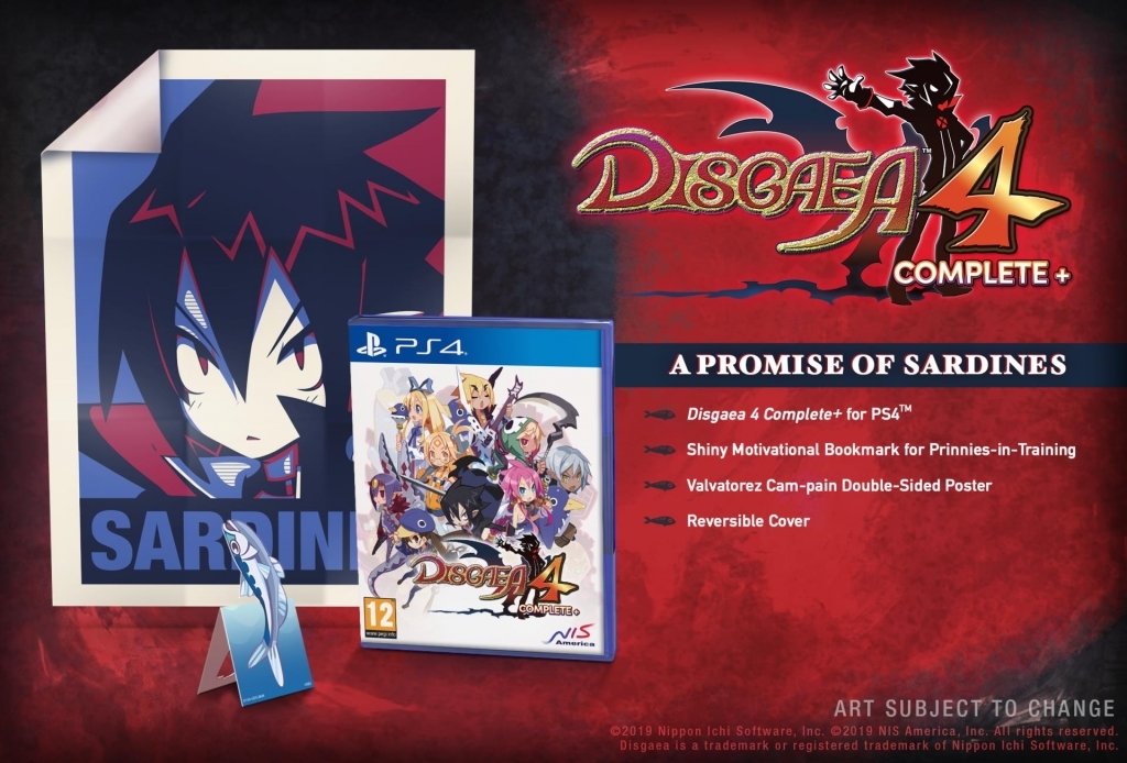 NIS Disgaea 4 Complete+ A Promise of Sardines Edition PlayStation 4