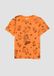 s.Oliver Kinder T-Shirt met Dierenprint - Oranje