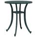 VidaXL Tuintafel Ø 48x53 cm Gietaluminium Groen