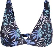 Brunotti Fortelle-Print Bikini Top Zwart Dames Bralette