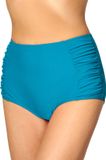 Merry Style Dames Zwembroek - Bikinibroekje - Elastische tailleband – Polyamide & Elastaan – Blauw (6046) – 40 - MS-MS10-119-SL