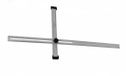 Merkloos / Sans marque EDMA Aluminium Meetlat met Goniometer - 120cm