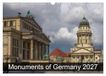 Monuments Calvendo Monuments of Germany 2027 (Wall Calendar 2027 DIN A3 landscape)