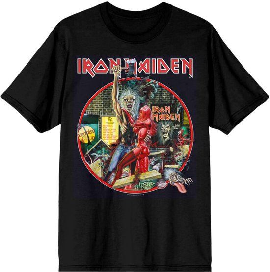Iron Maiden Bring Your Daughter To The Slaughter Heren T-shirt - Zwart - S