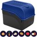 ARTECSIS Boîte de rangement pour pommes de terre en 3 tailles – convient pour pommes de terre, oignons et légumes – caisse à pommes de terre empilable, 6 kg / bleu foncé