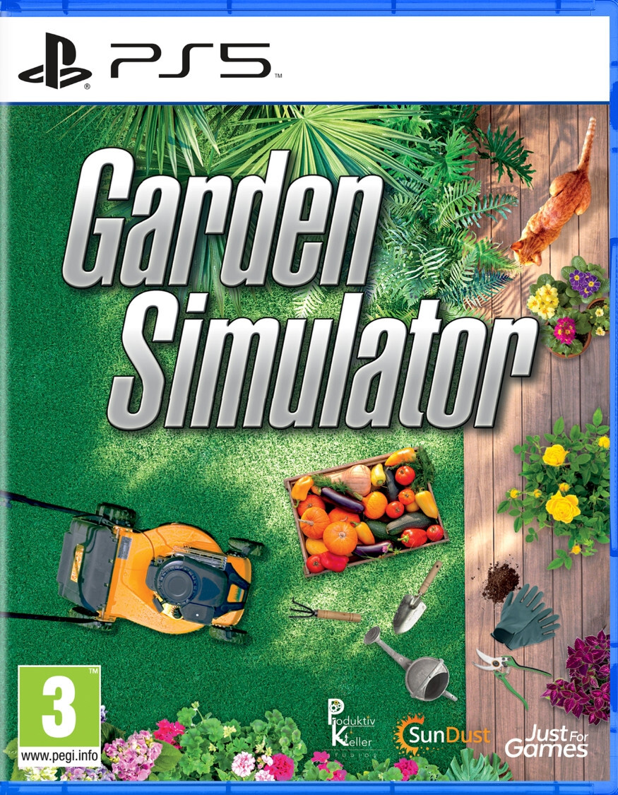Just for Games garden simulator PlayStation 5
