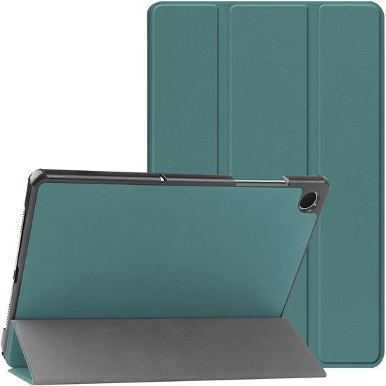 imoshion Tablet Hoes - Geschikt voor Samsung Galaxy Tab A11 Plus - Trifold Bookcase - Donkergroen